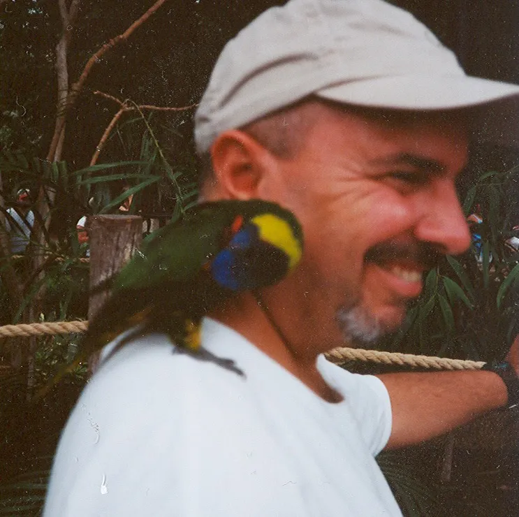 Bert with a bird